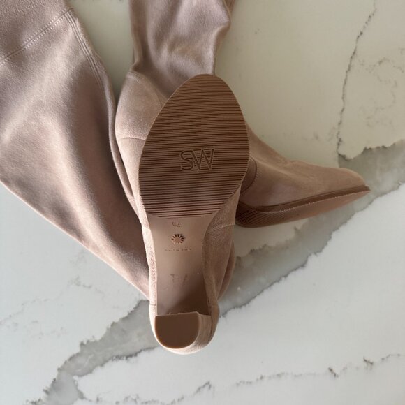 NWOT STUART WEITZMAN Highland Over-The-Knee Suede Boots - Picture 4 of 4